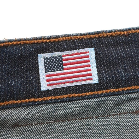 True Religion Rocco Dark Wash Slim Fit Jeans Men's Sz 28  Made in USA - Picture 12 of 13